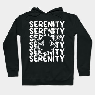 Serenity white Hoodie